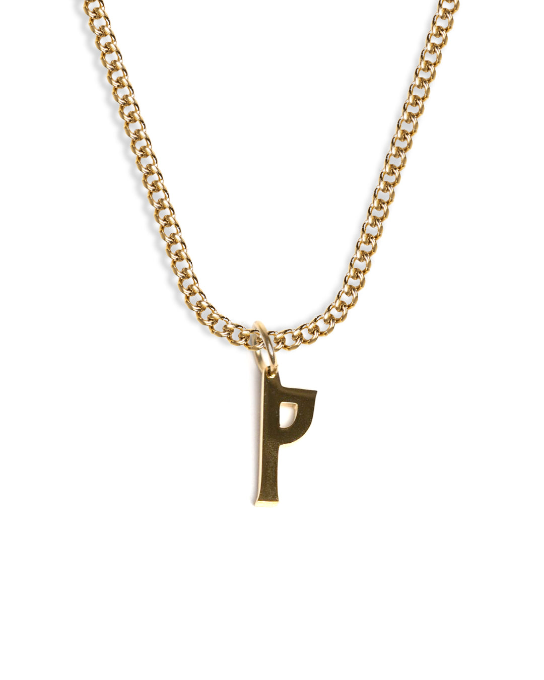 unshinebar-initial-p-halskette-gold-edelstahl-1-9cm image 1