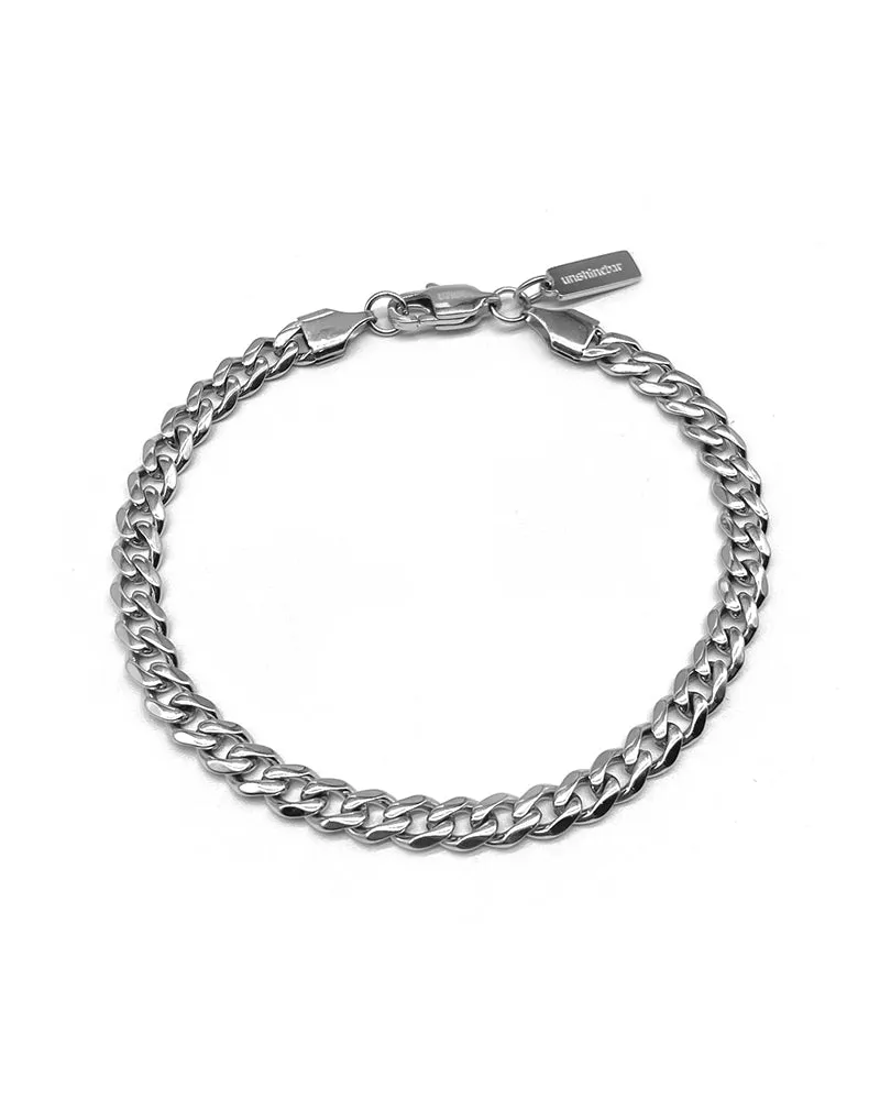 unshinebar-cuban-bracelet-5mm-armband-silber-18cm-wasserdicht image 1