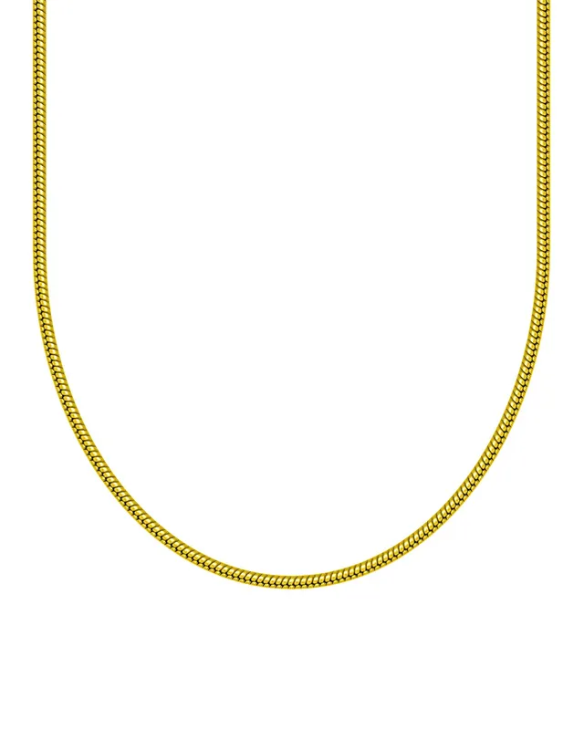 unshinebar-snake-chain-2mm-gold-50-55-cm-edelstahl image 1