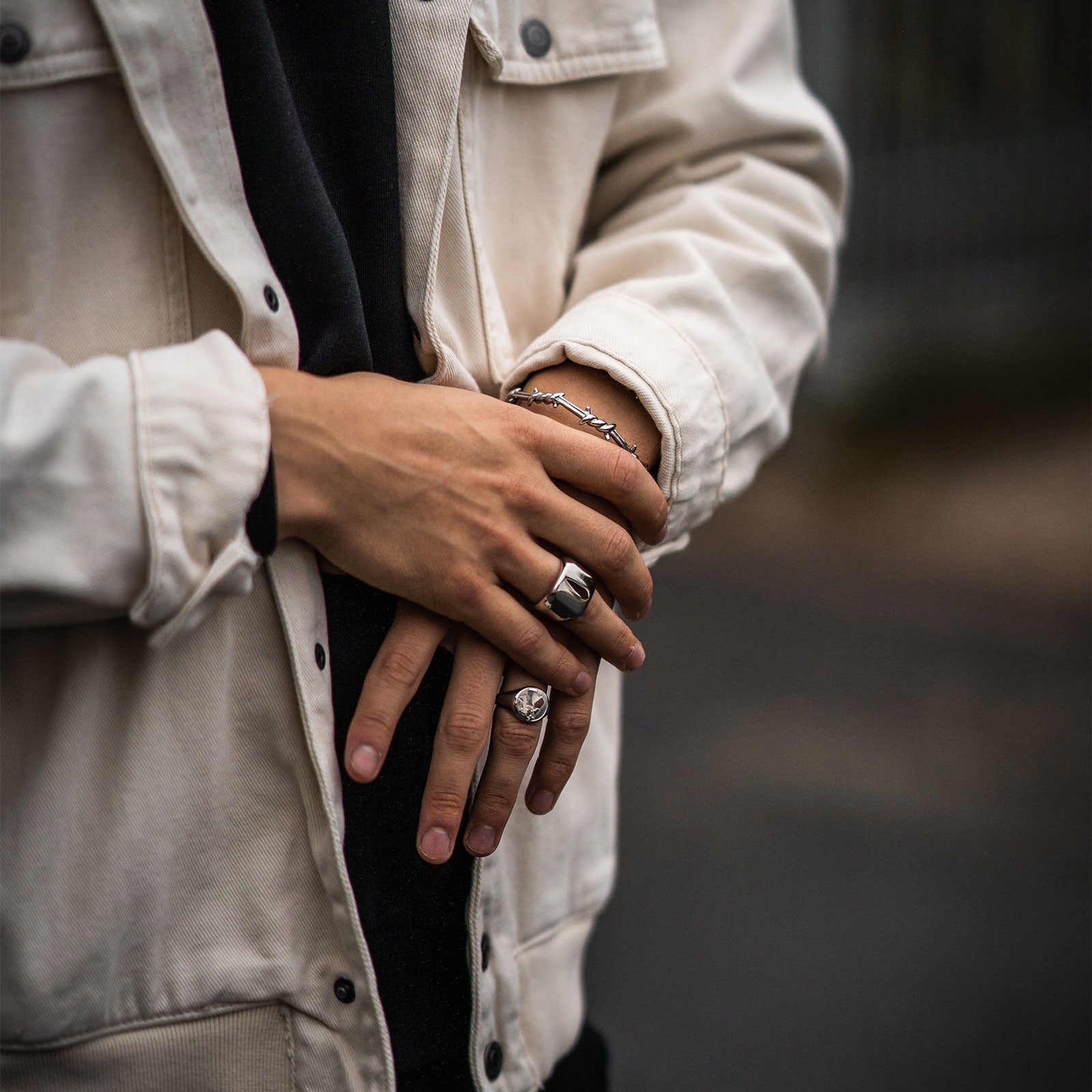 unshinebar-blank-ring-silber-gr-e-8-edelstahl image 4