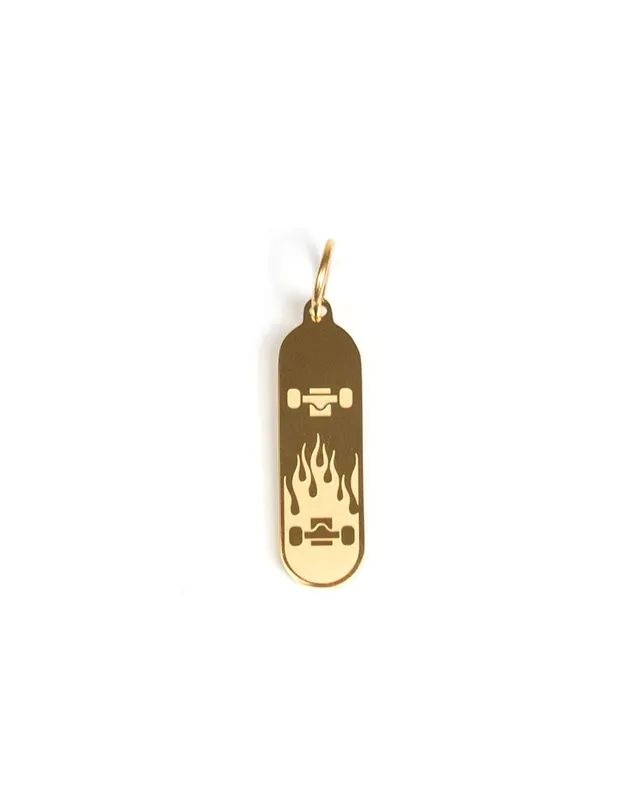 unshinebar-skateboard-anh-nger-silber-edelstahl-3cm image 1