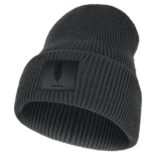 edelbunt-oslo-m-tze-beanie-anthrazit-winter-strickm-tze image 1