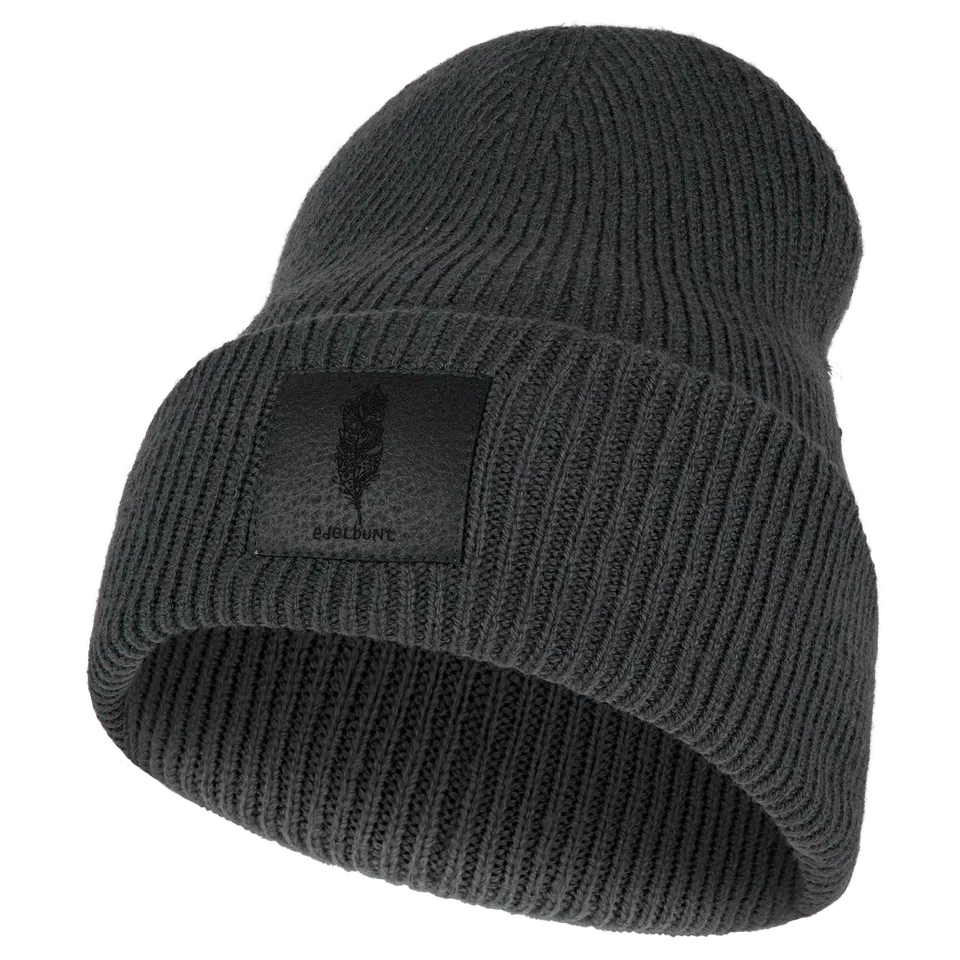 edelbunt-oslo-m-tze-beanie-anthrazit-winter-strickm-tze image 1