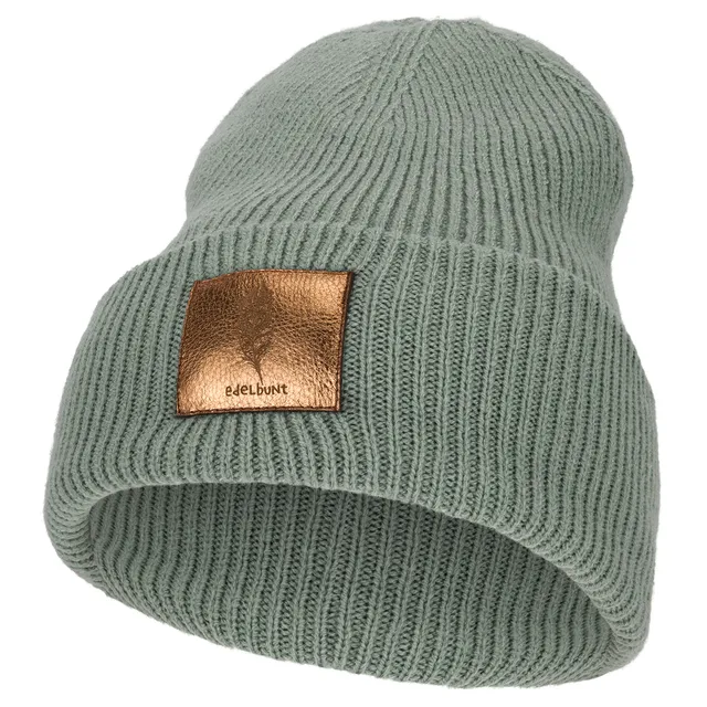 edelbunt-oslo-m-tze-beanie-salbei-winter-strickm-tze image 1