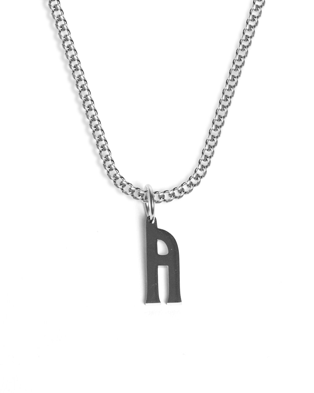 unshinebar-initial-a-halskette-silber-buchstabe-a-45cm image 1