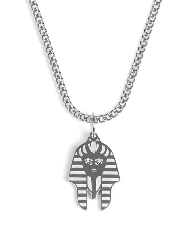 unshinebar-pharaoh-kette-silber-55cm-figaro-wasserfest image 1