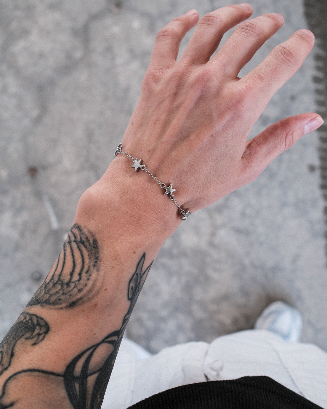 unshinebar-stellar-armband-silber-18cm-edelstahl image 4