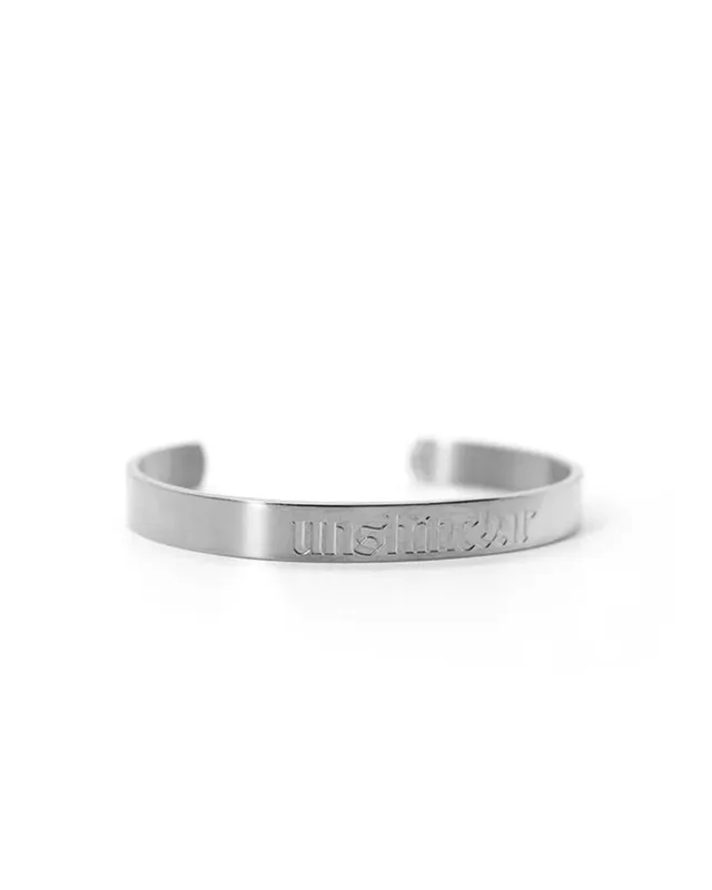 unshinebar-bangle-armband-silber-m-edelstahl image 1