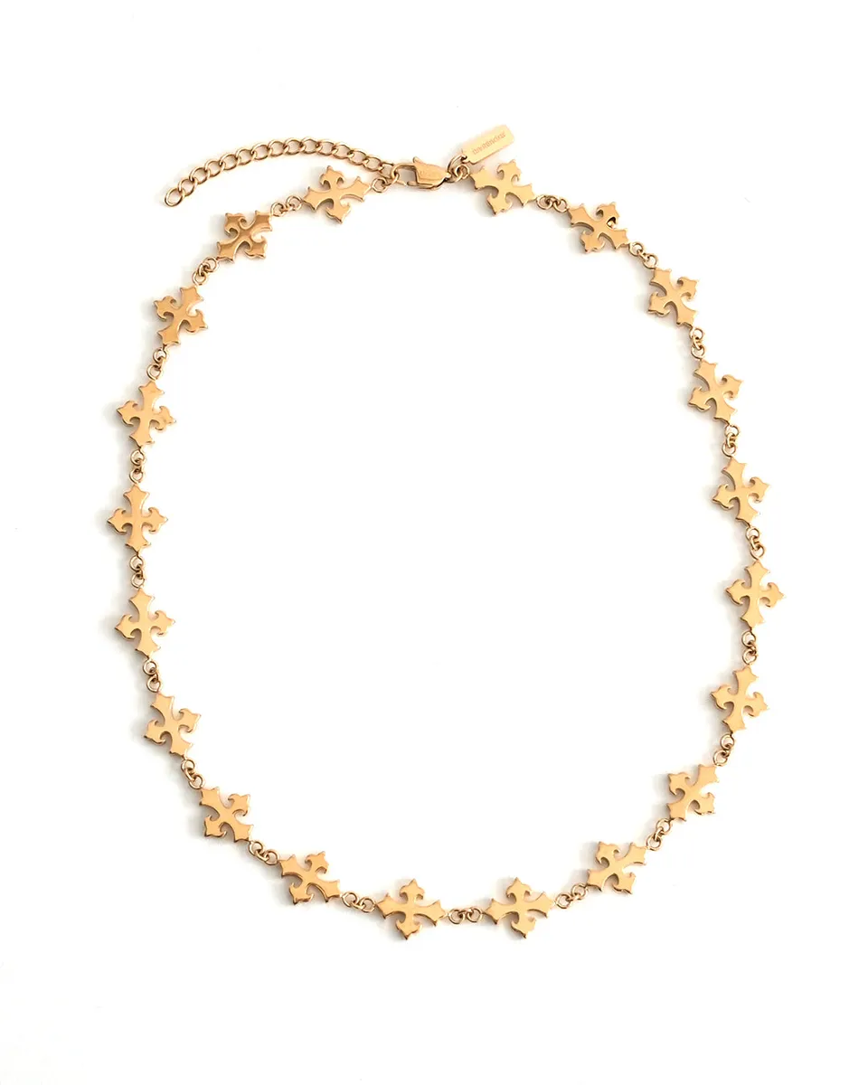 unshinebar-legacy-halskette-gold-breit-15-mm-45-cm image 1