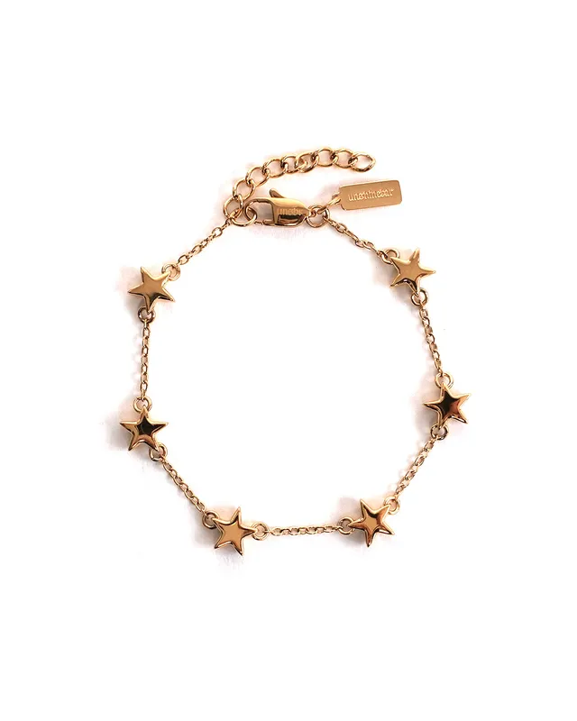 unshinebar-stellar-armband-gold-18cm-edelstahl image 1