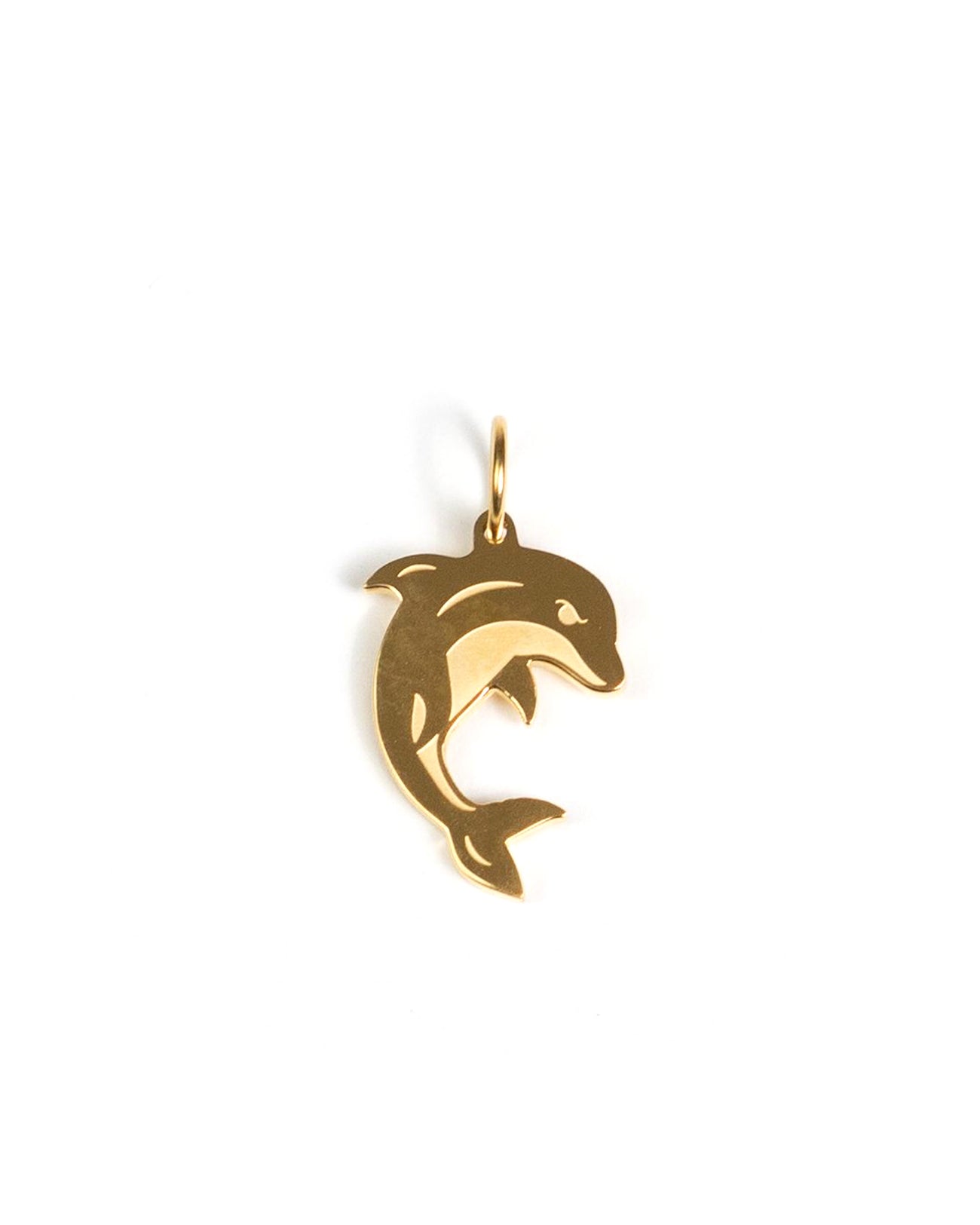 unshinebar-dolphin-anh-nger-gold-delfin-edelstahl-2-54cm image 2