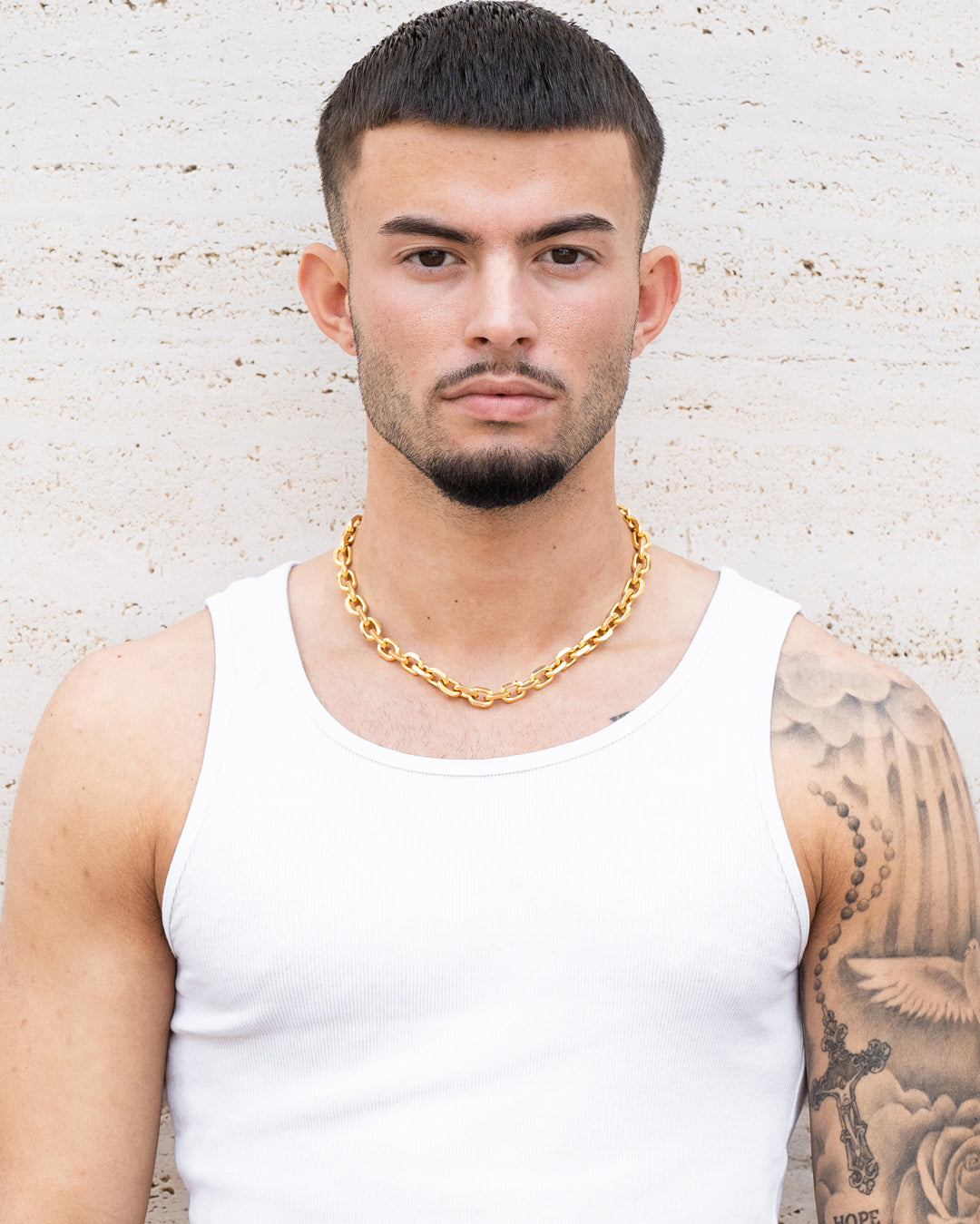 unshinebar-heavy-rogue-chain-10mm-kette-gold-50cm image 6