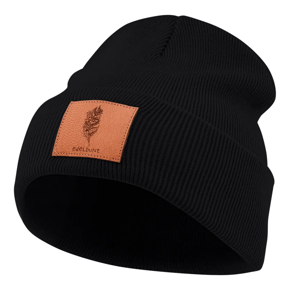 edelbunt-m-tze-bern-beanie-schwarz-winterm-tze image 1