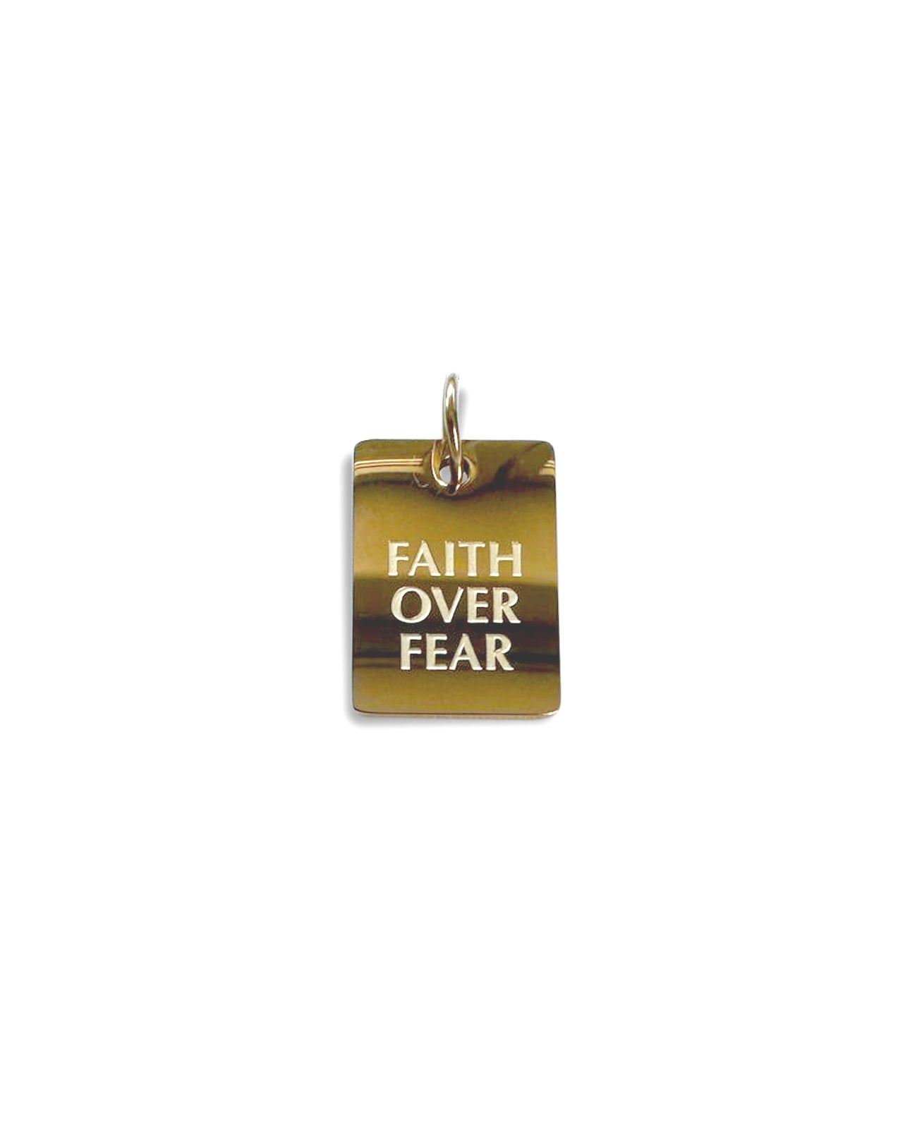 unshinebar-faith-over-fear-anh-nger-silber-edelstahl image 2