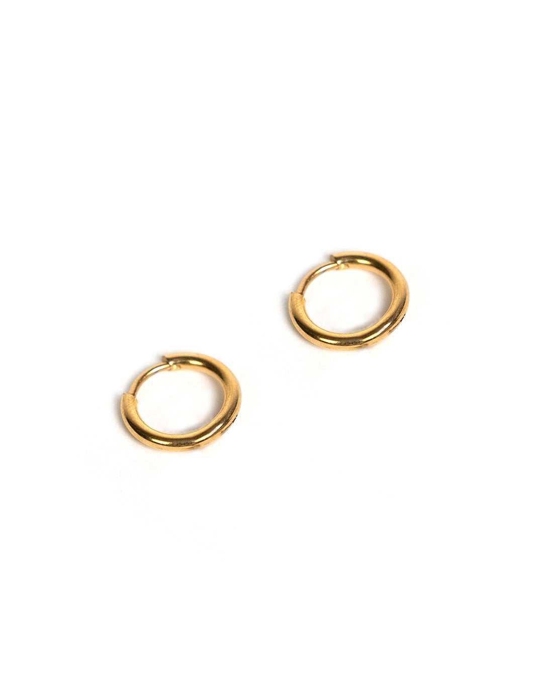 unshinebar-hoop-ohrringe-gold-paar-10-mm-creolen image 2