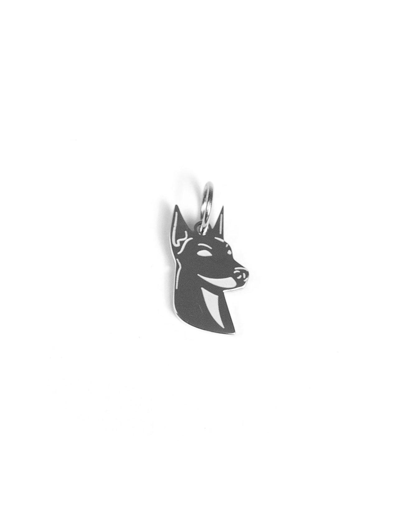 unshinebar-doberman-anh-nger-gold-edelstahl-pendant image 2