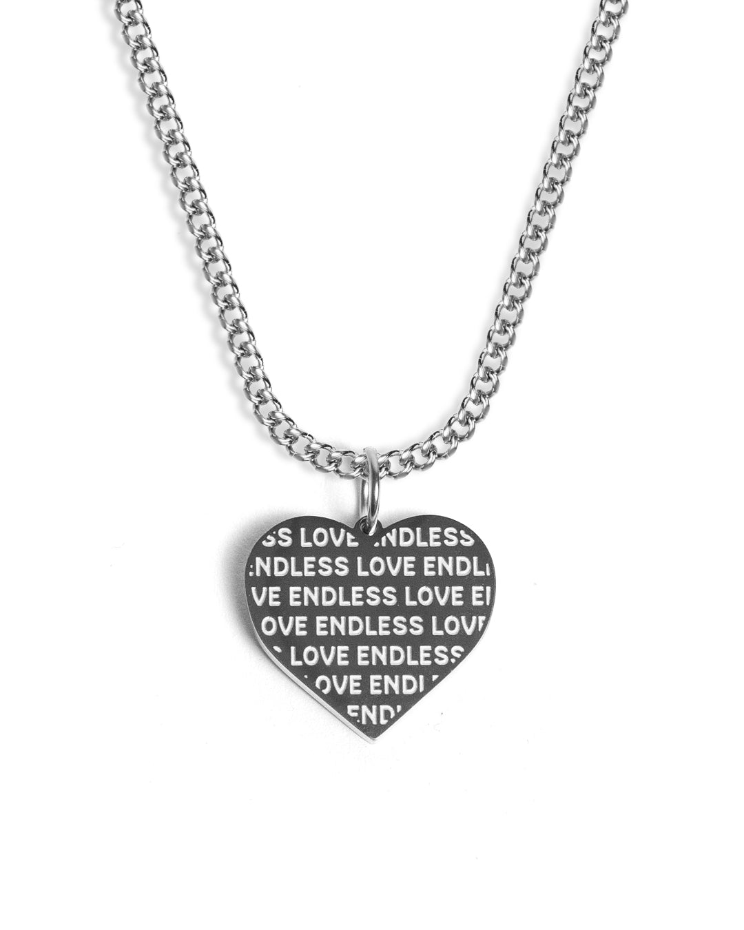 unshinebar-endless-love-necklace-halskette-silber-45cm image 1