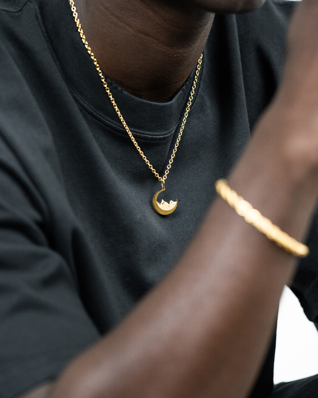 unshinebar-moon-anh-nger-gold-2-1cm-edelstahl-pendant image 3