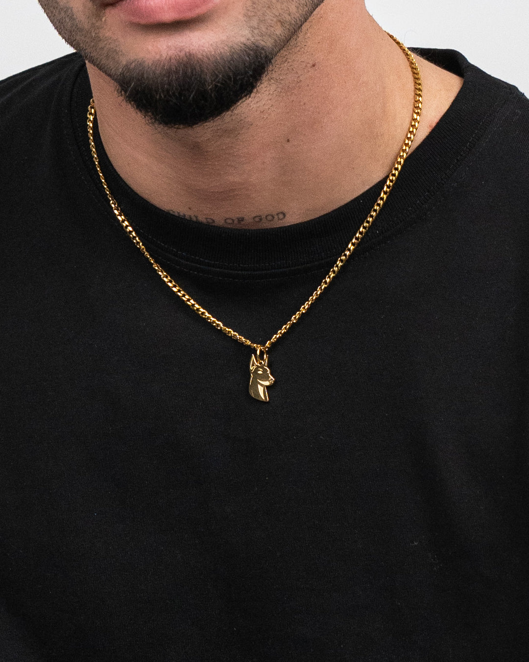 unshinebar-doberman-anh-nger-gold-edelstahl-pendant image 3