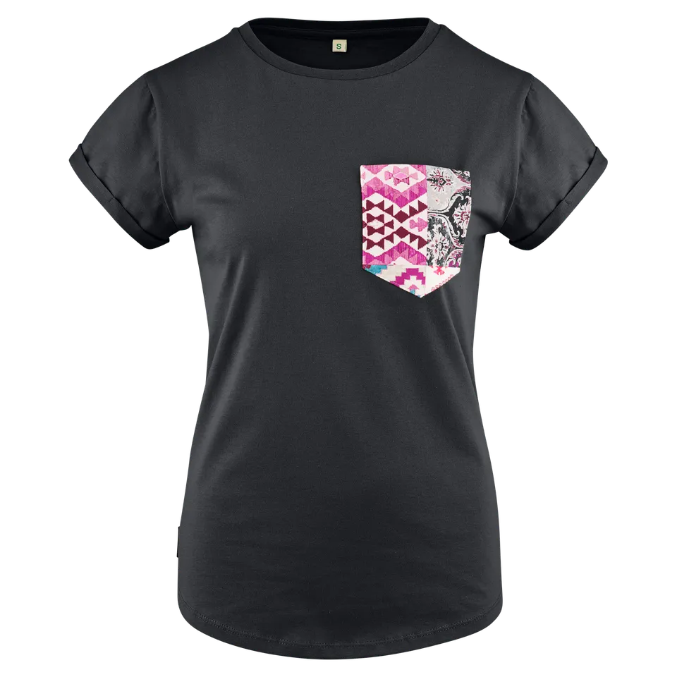 edelbunt-azteken-shirt-t-shirt-damen-biobaumwolle image 1