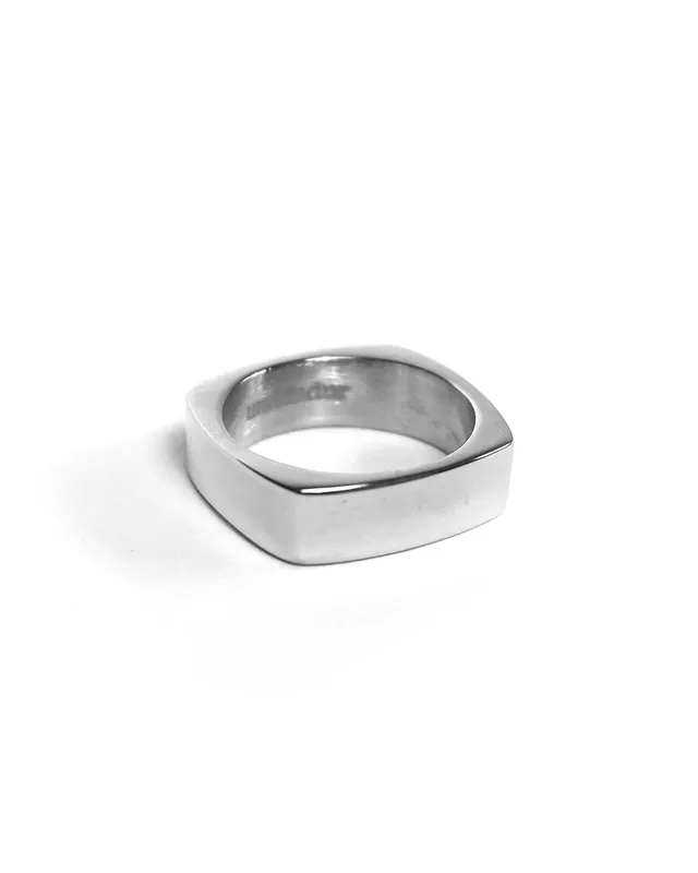 unshinebar-square-ring-siegelring-edelstahl-gold image 1
