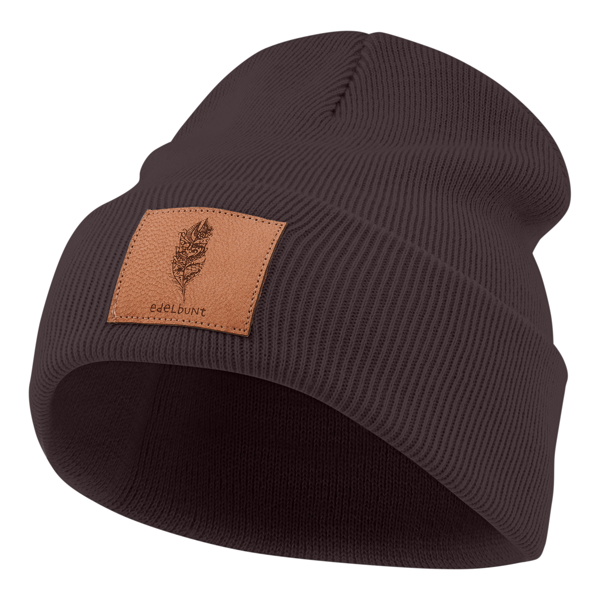 edelbunt-m-tze-bern-beanie-aubergine image 1